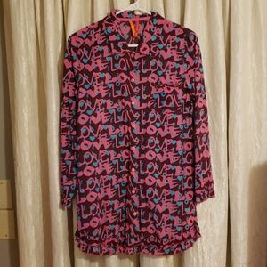 LOVE Blouse by Jennifer Moore